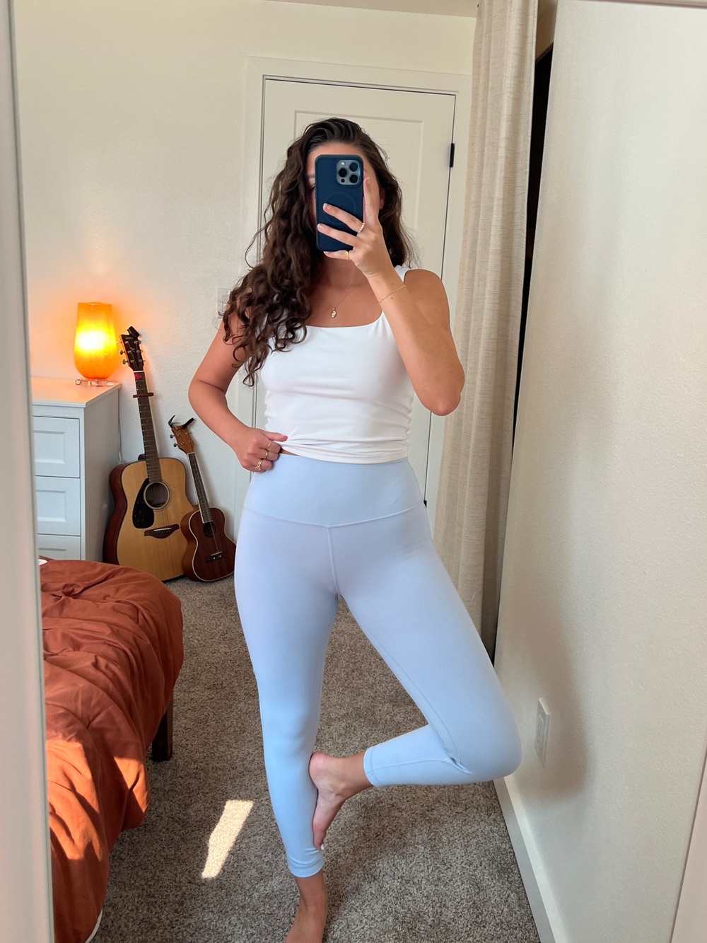 lululemon athletica Light Blue Align Leggings